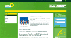 Desktop Screenshot of gruene-bag-europa.de